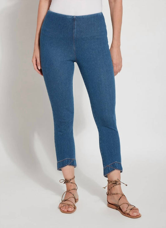 Lysse - Lauren Crop Denim With Back Pockets Legging