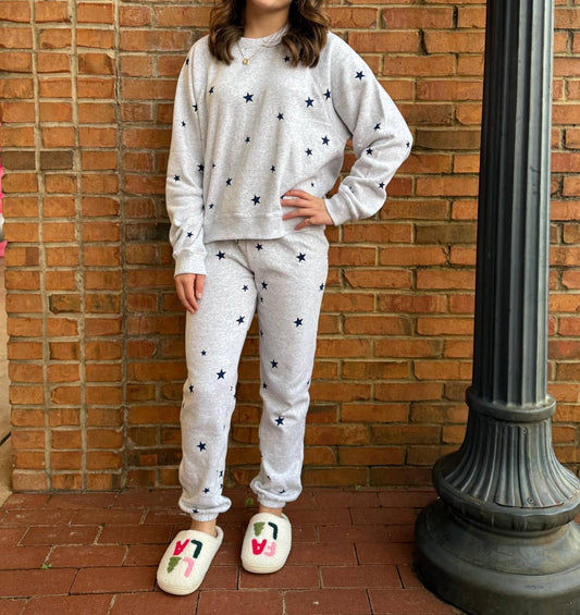 Chaser - Festive Stars Sweat Pants