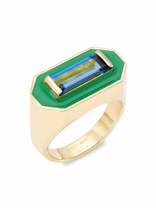 Aliita - WOMEN'S DECO MAXI BAGUETTE RING