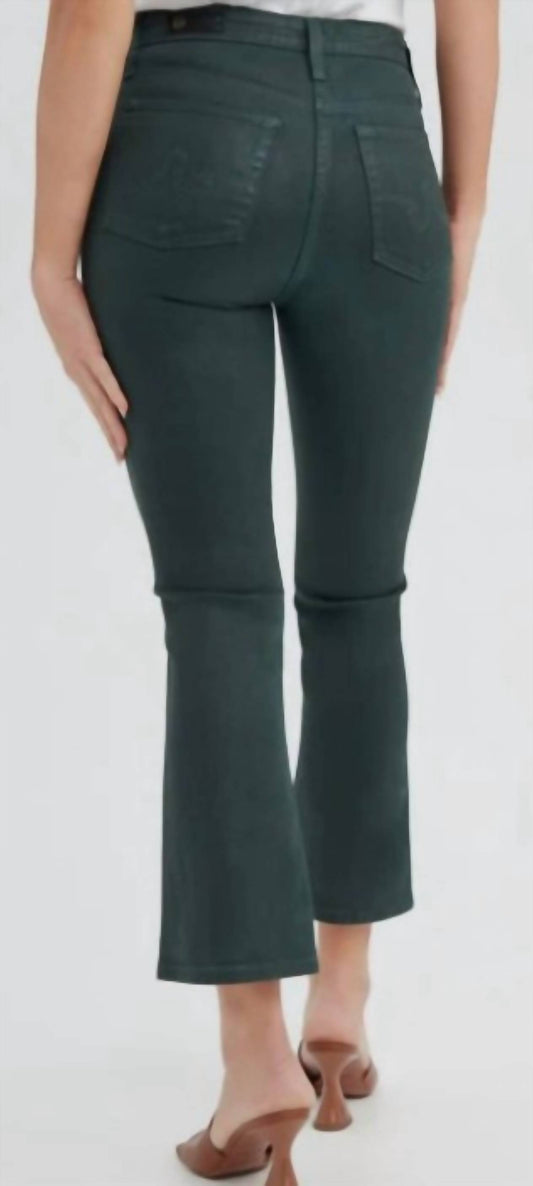 Ag Jeans - Farrah Boot Crop Green Wax