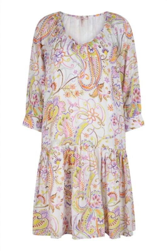 Esqualo - Women's Beloved Flower Print Raglan Dress