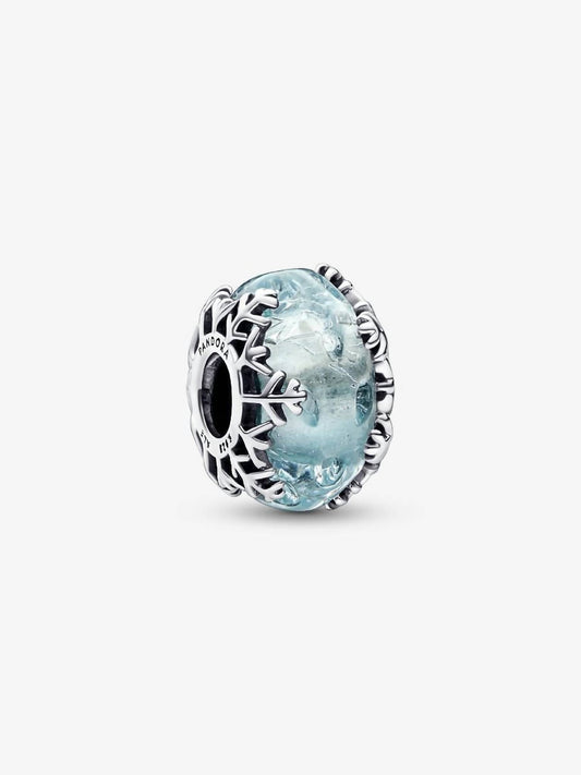 Pandora - Women's Winter Snowflake Murano Charm