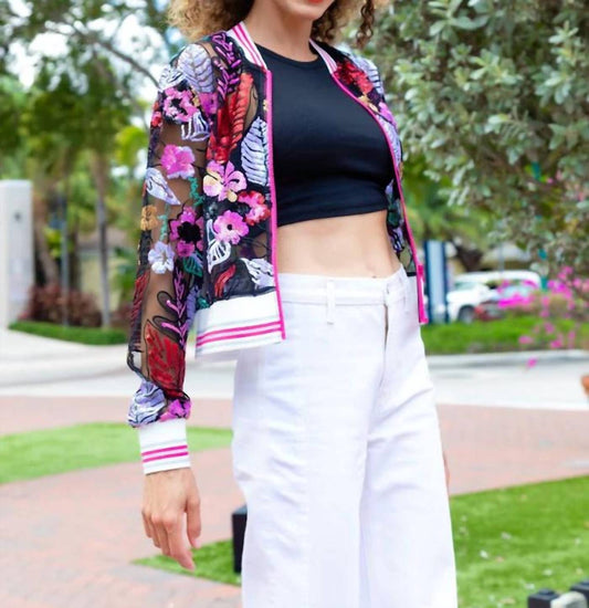 The House Of Perna - Lindsay Bomber Jacket