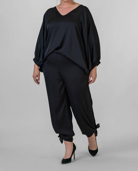 Nouvelle / Silk95Five - Pondy Straight Leg Pants - Plus