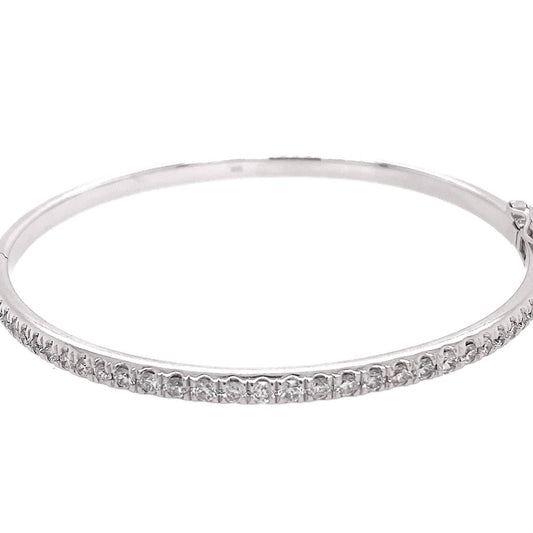 Normani - Women's Diamond Bangle Bracelet