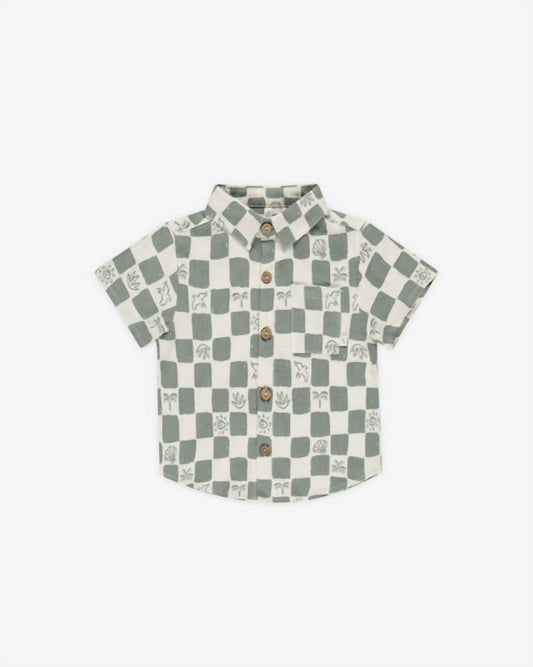 Rylee + Cru - Boy's Coastal Check Top