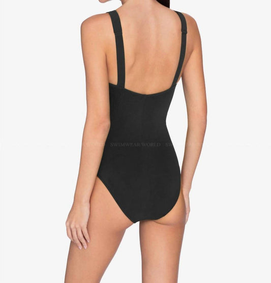 Robin Piccone - Ava Plunge One Piece Swimsuit