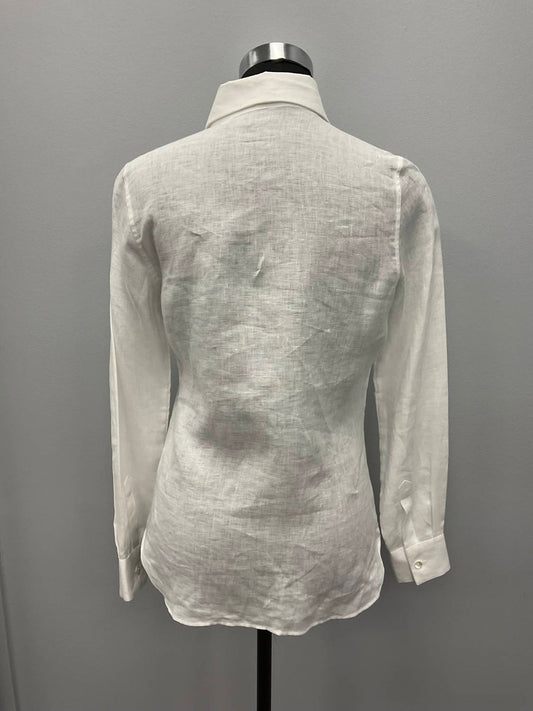 Martina Venti Dodici - WHITE LINEN SHIRT