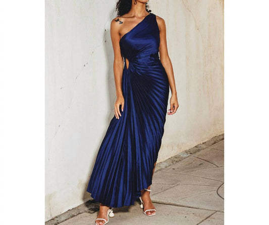Dress Forum - Olympia Asymmetric Pleated One Shoulder Dress