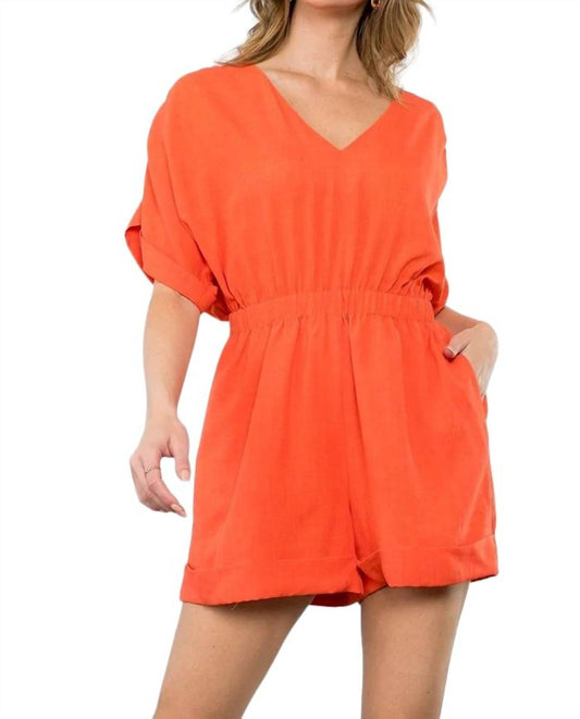 Jude V-Neck Romper