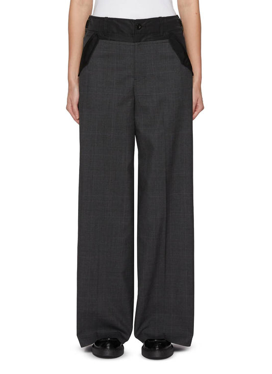 Sacai - Glen Check Pants