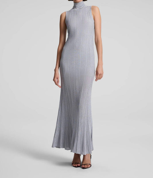 A.L.C. - Arden Metallic Knit Maxi Dress