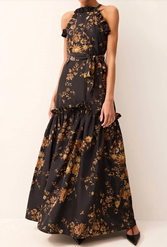 Marie Oliver - Keenan Halter Maxi Dress