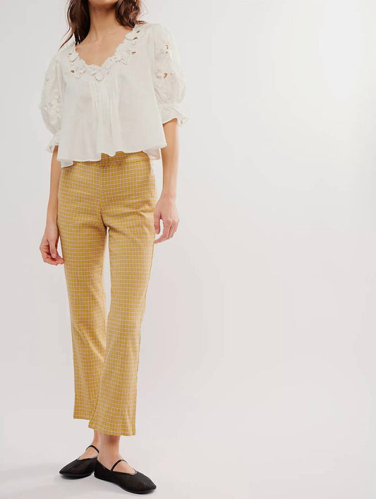 Free People - In My Feelings Slim Crop Pants