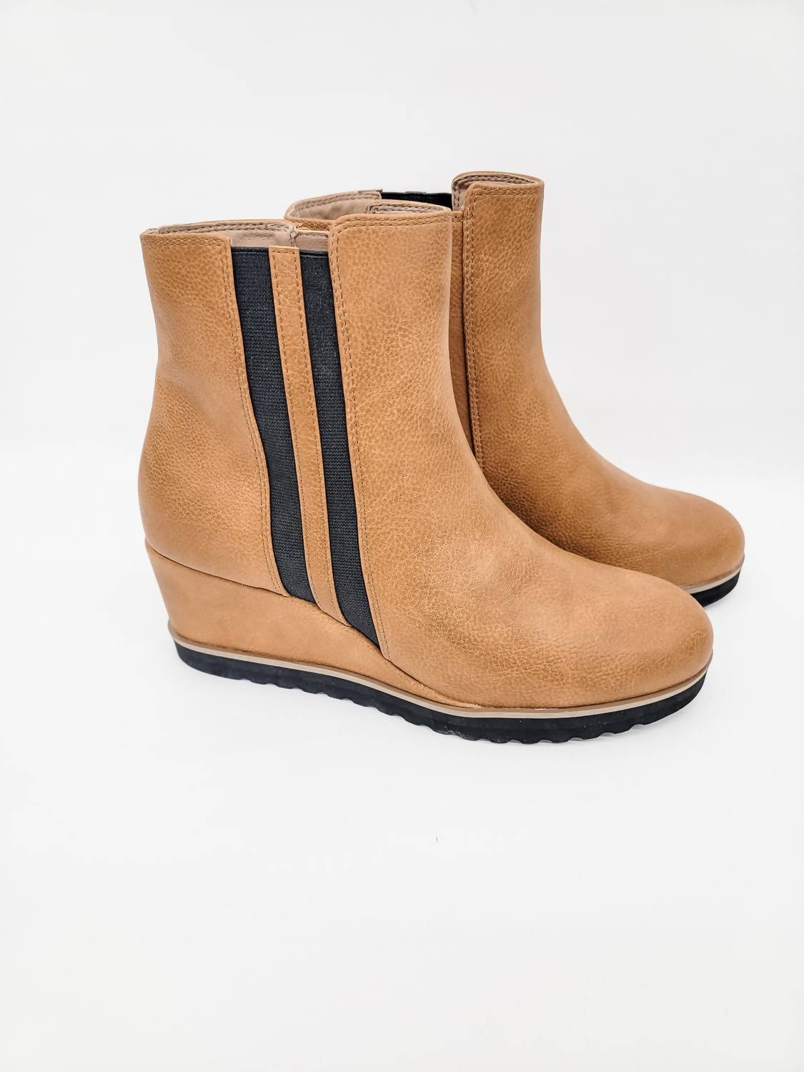 Ankara Wedge Ankle Boot (Yellowbox)
