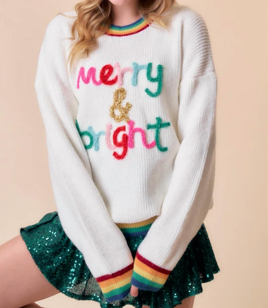 Mainstrip - Sparkle Christmas Sweater