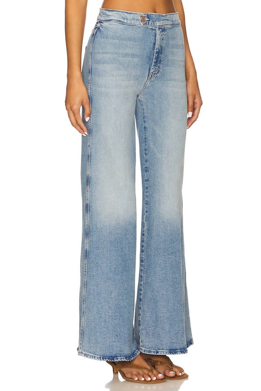 Mother - Wide Leg Roller Jeans