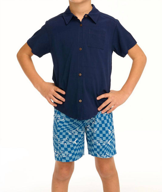 Chaser - Boy's Button-up Shirt
