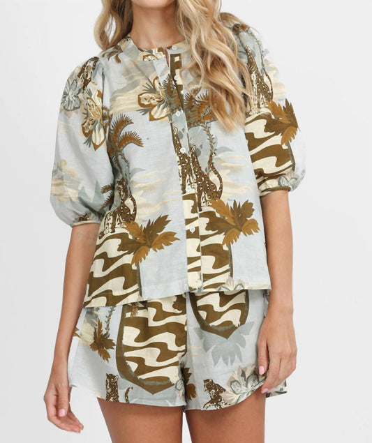 Las Surenas - Ipanema Print Inspired Short