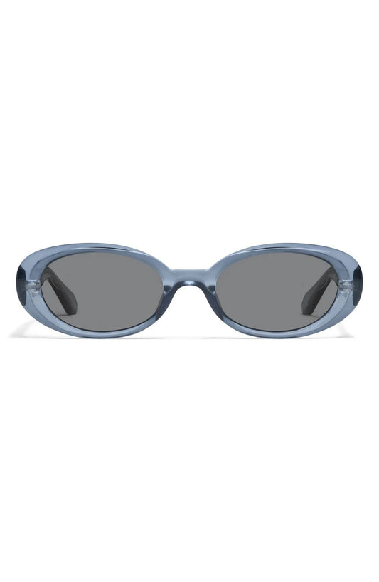 Quay - Women's Felt Cute 52mm Gradient Small Oval Sunglasses
