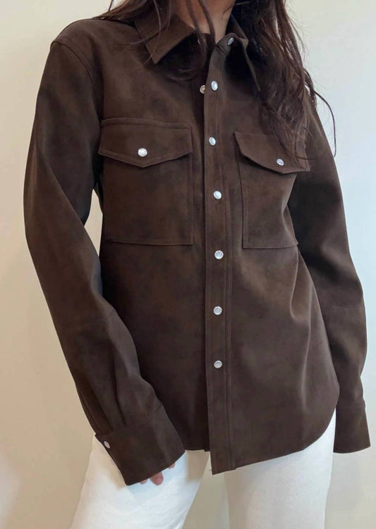 Et Clet - Suede Button Up