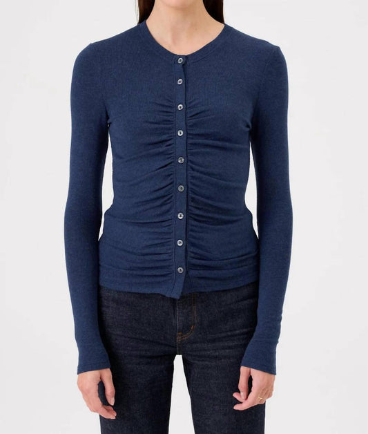 Goldie - Front Ruched Cardigan