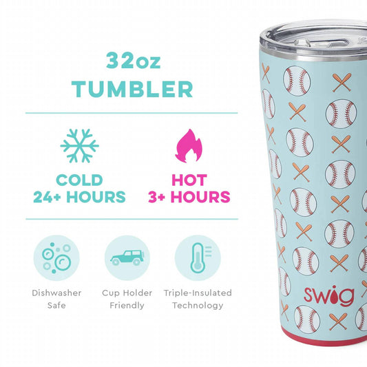 Swig Life - Baseball Tumbler