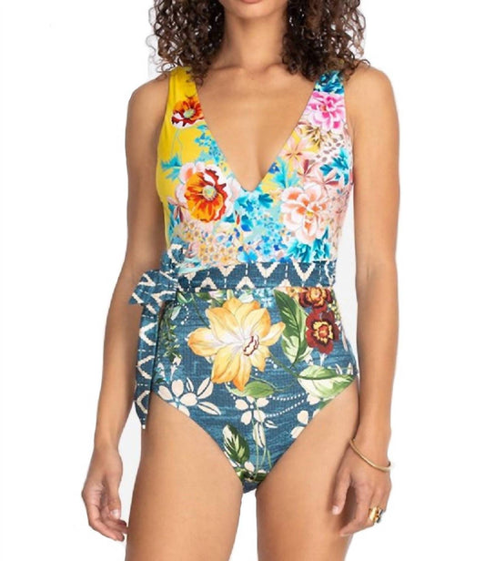 Johnny Was - Nessa Tie Front One Piece