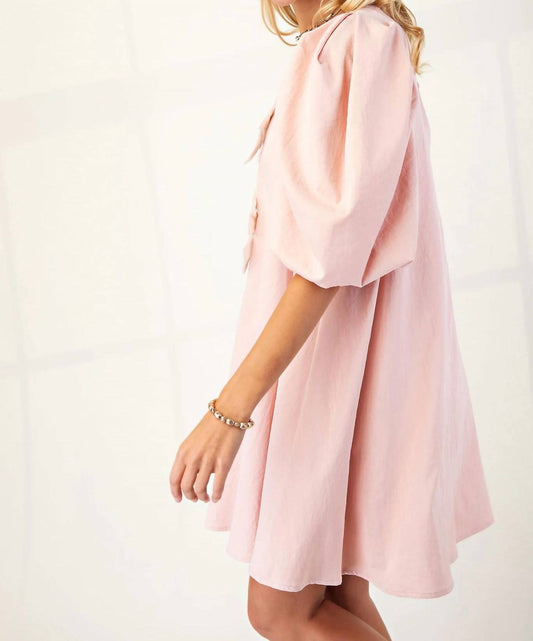 Gigio - A-line Mini Dress With Bows On Front