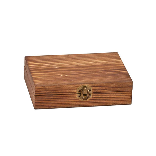Creative Gifts International - Wood Box Whiskey Stone Set
