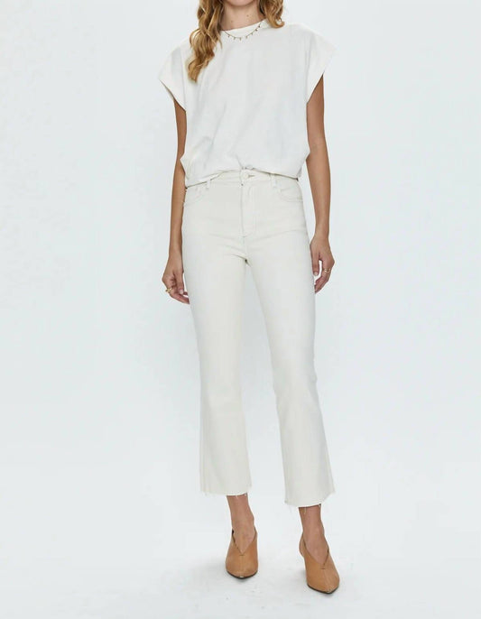 Pistola - Lennon High Rise Crop Bootcut Jean