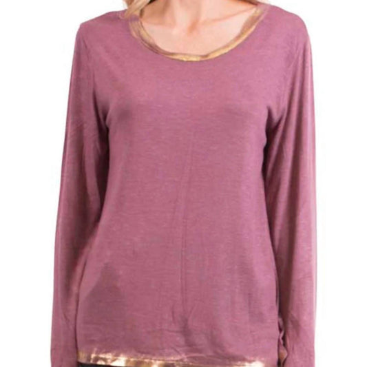 Gigi Moda - Francesca Scoop Neck Top