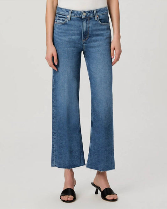 Paige - Women's Leenah Ankle With Raw Hem Jeans