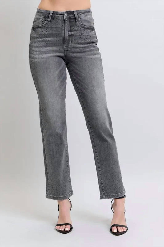 Judy Blue - Women's High Rise 90's Straight Jeans