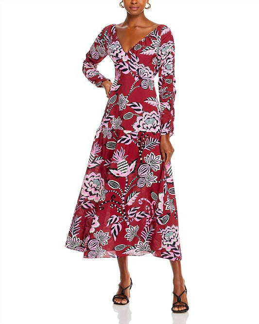 Farm Rio - V Neck Maxi Dress