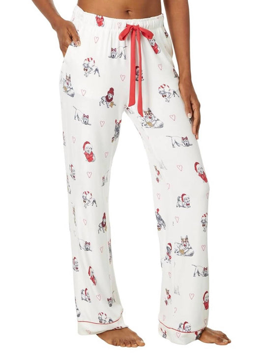 Pj Salvage - Dog Santa PJ Pajama Pant