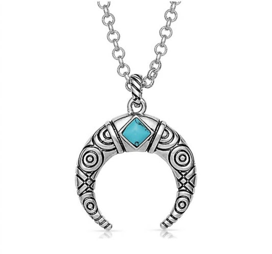 Montana Silversmiths - Women's Eye In The Sky Crescent Necklace