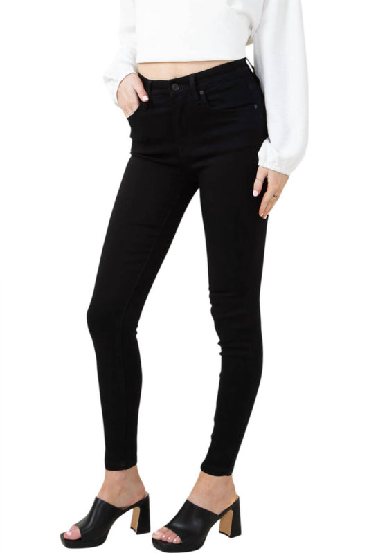 Kancan - High Rise Skinny Ankle Denim Pants