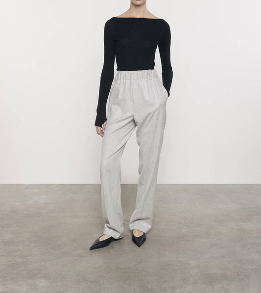 Enza Costa - WOOL SUITING PULL ON TROUSER