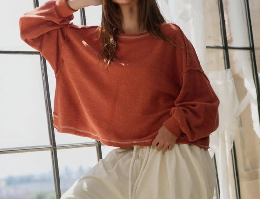 Bucketlist - Open Back Pullover