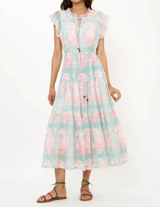 Oliphant - Cinched Flirty Midi Dress