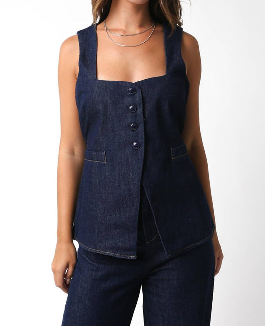 Olivaceous - 4 Button Vest