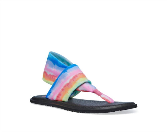 Kid's Yoga Sling Burst Tie Dye Sandal