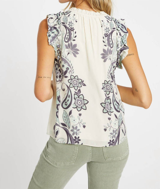 Caballero - Alani Ruffled Top
