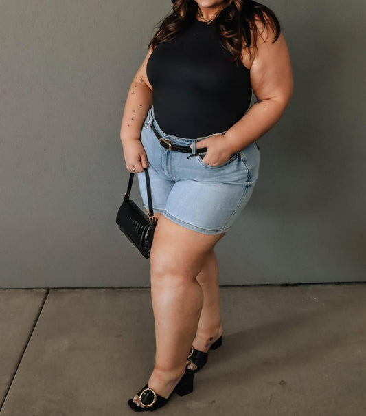 Judy Blue - Frankie Denim Shorts - Plus