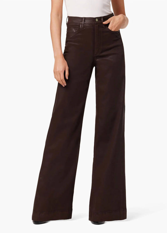 Joe'S Jeans - Mia Coated Wide Leg Jeans