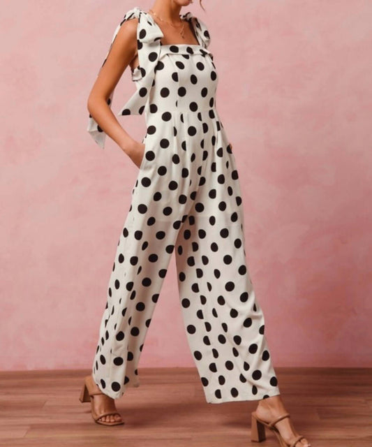 So Me - Poppy Polka Dot Jumpsuit