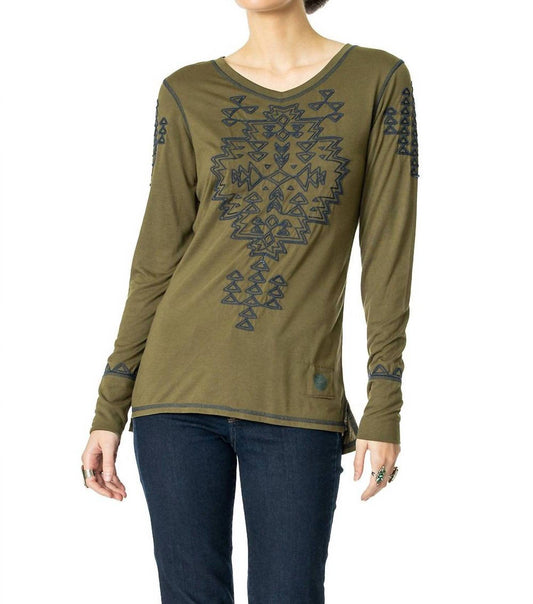 Double D Ranch - Rocky Ridge Long Sleeve Tee Top