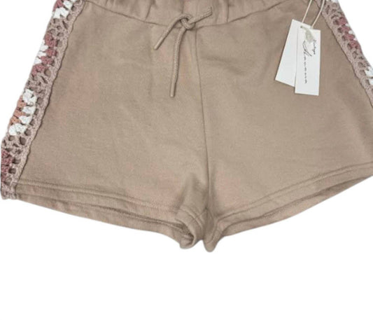 Vintage Havana - Women's French Terry Crochet Shorts