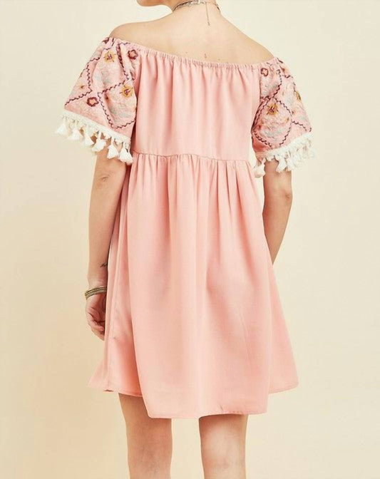 Entro - Wildflower Off The Shoulder Dress